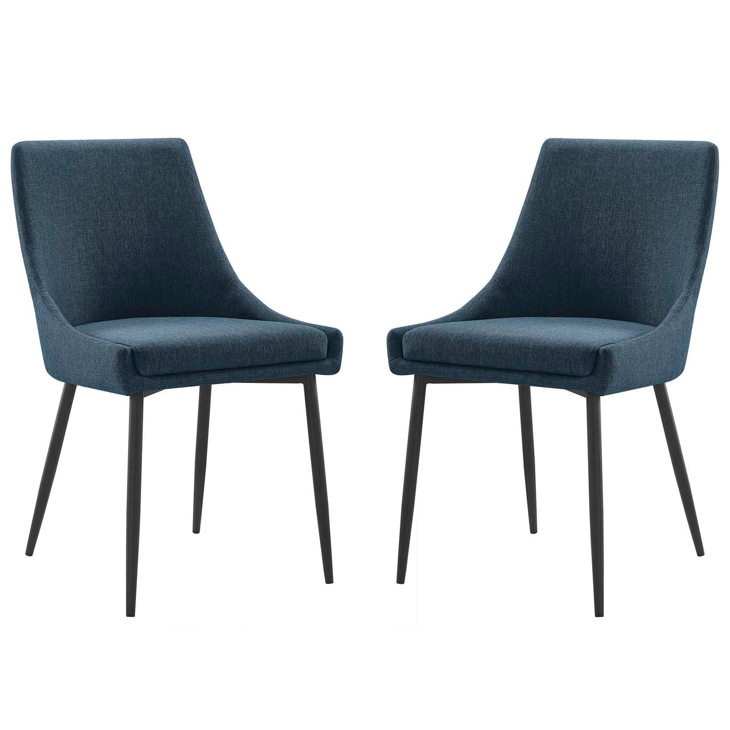Modway Viscount Upholstered Fabric Dining Chairs - Set of 2 | Dining Chairs | Modishstore-39