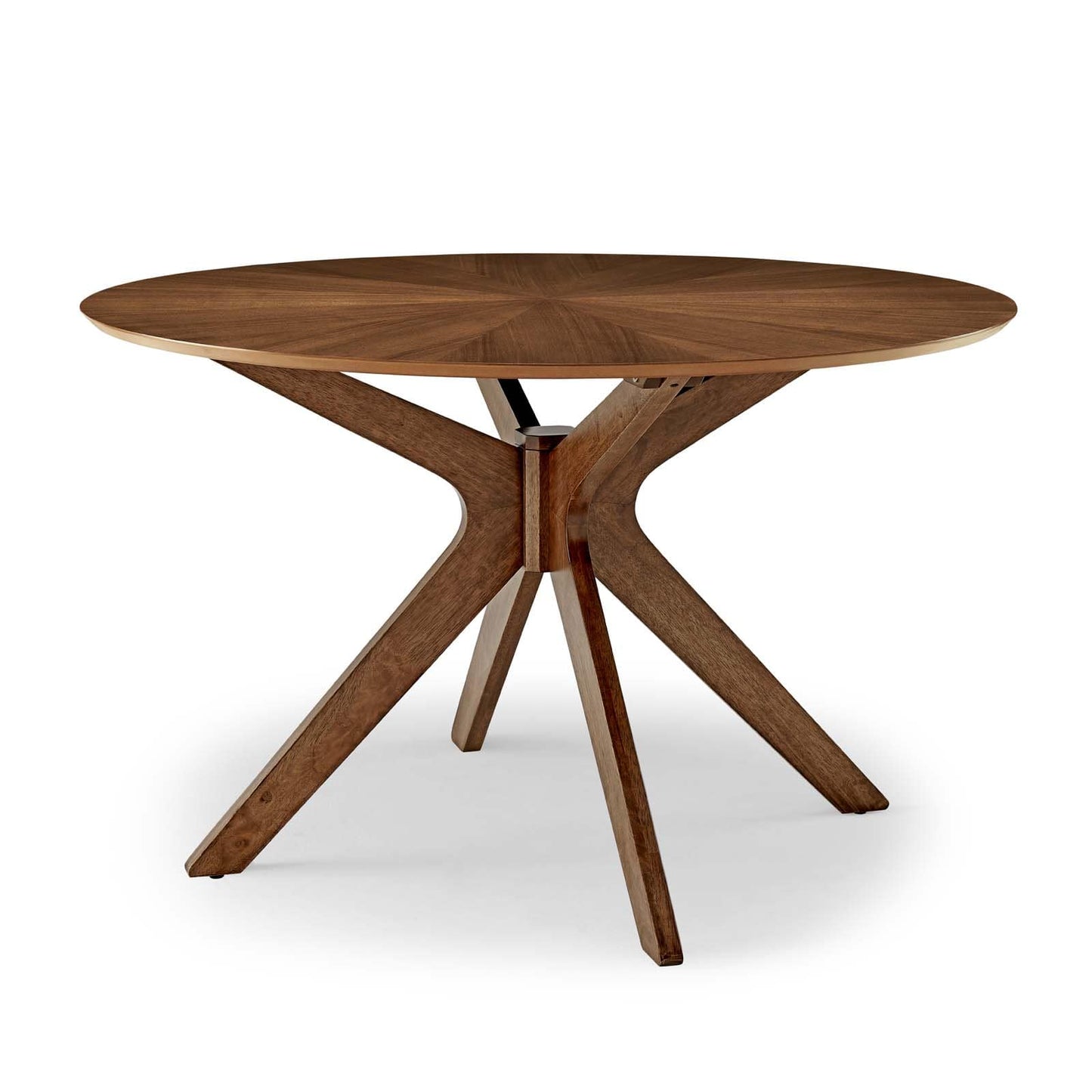 Modway Crossroads 47" Round Wood Dining Table | Dining Tables | 