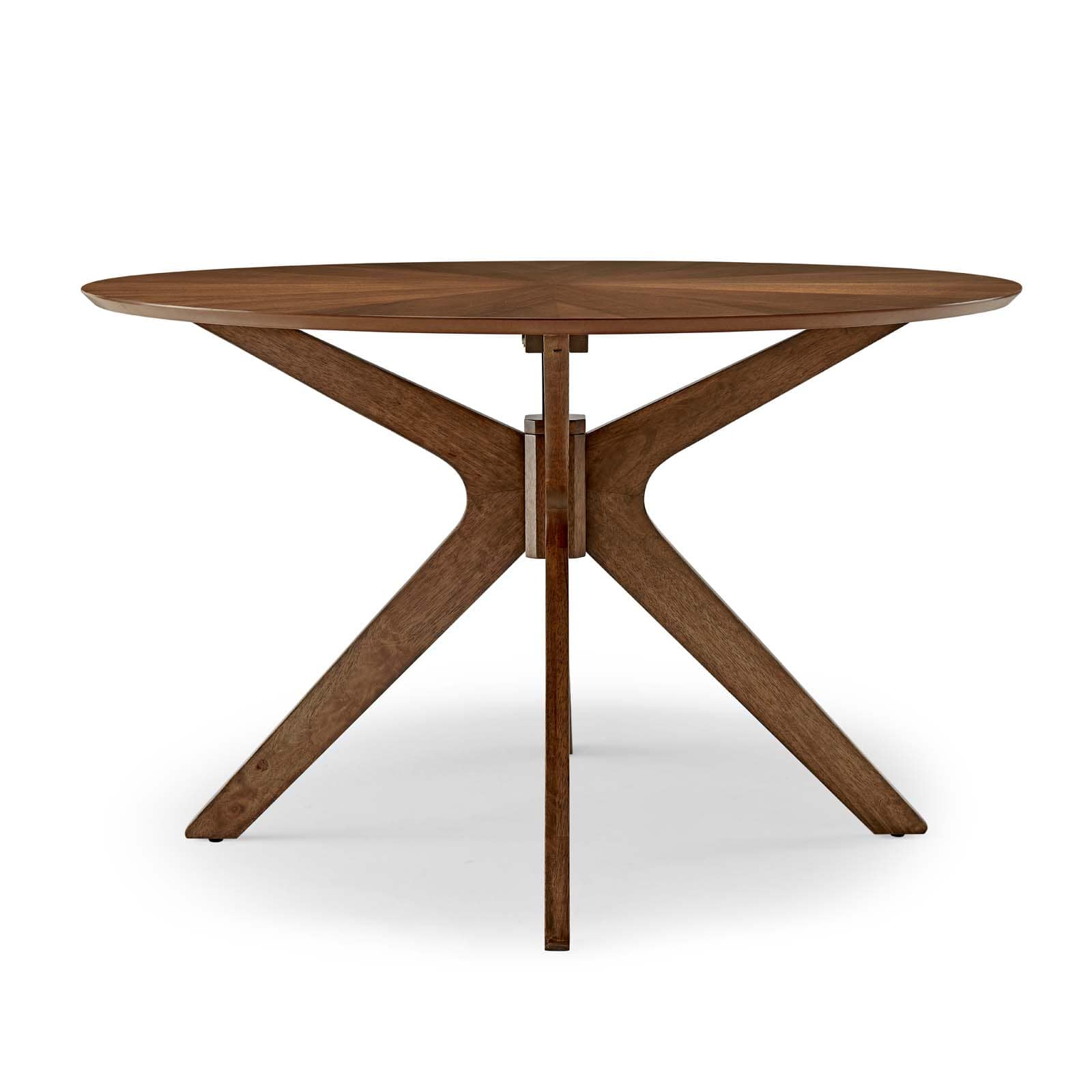 Modway Crossroads 47" Round Wood Dining Table | Dining Tables | 
