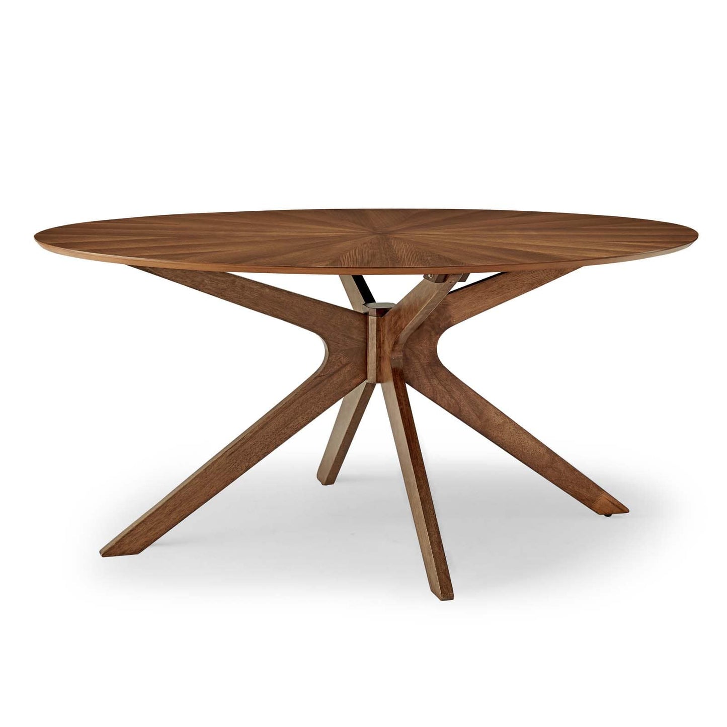 Modway Crossroads 63" Oval Wood Dining Table | Dining Tables | 