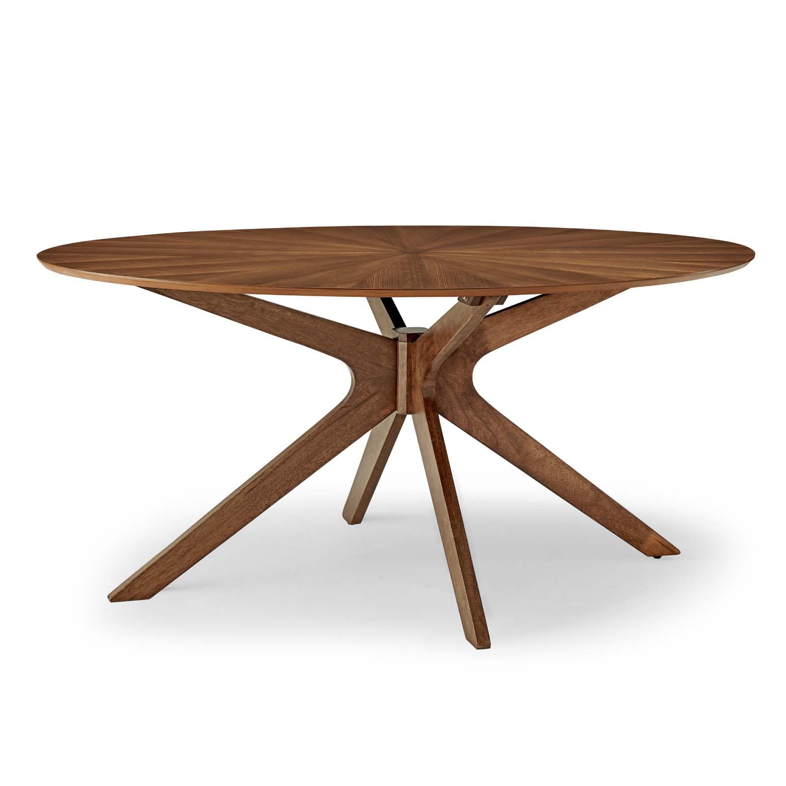 Modway Crossroads 63" Oval Wood Dining Table | Dining Tables | 