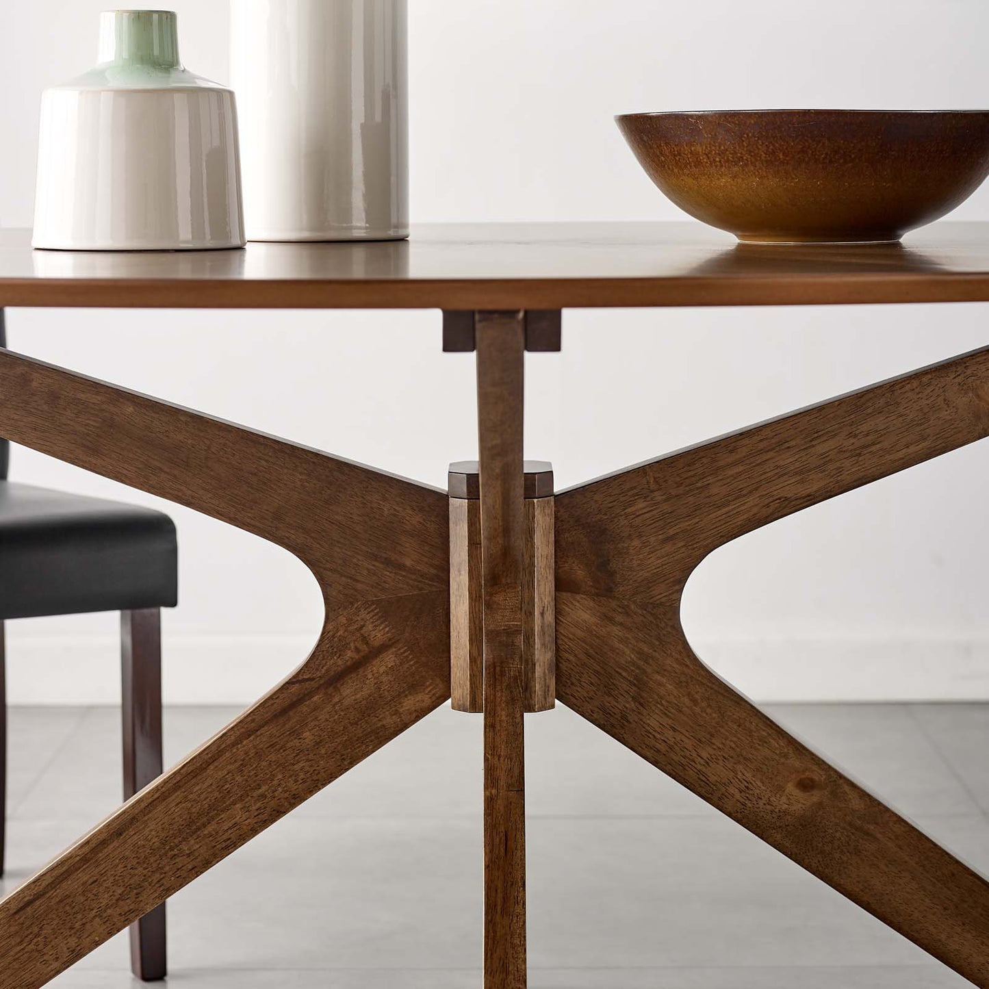 Modway Crossroads 63" Oval Wood Dining Table | Dining Tables | 