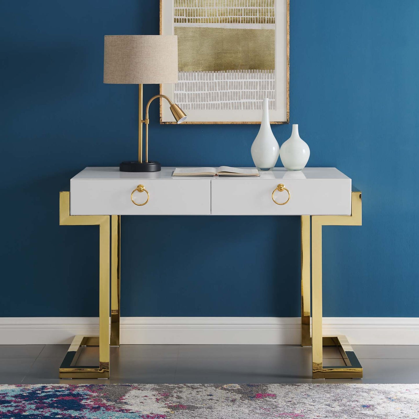 Modway Ring Office Desk | Desks | Modishstore