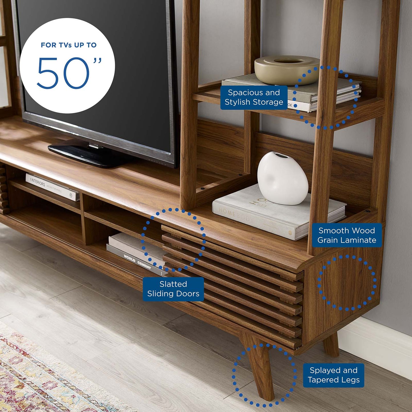 Modway Render TV Stand Entertainment Center | TV Stands | Modishstore-7