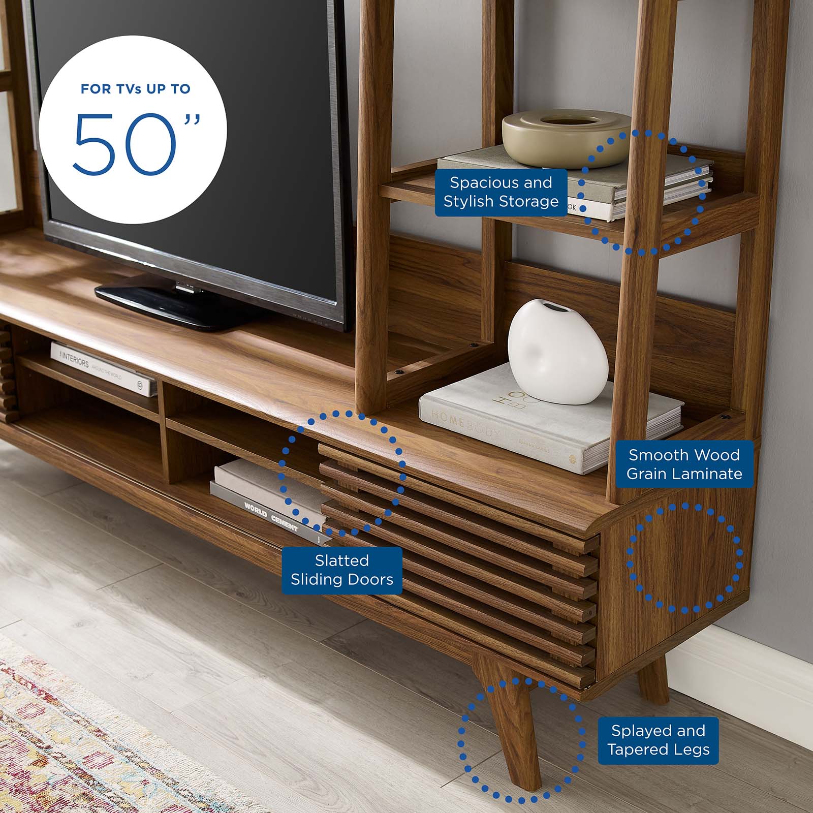 Modway Render TV Stand Entertainment Center | TV Stands | Modishstore-7