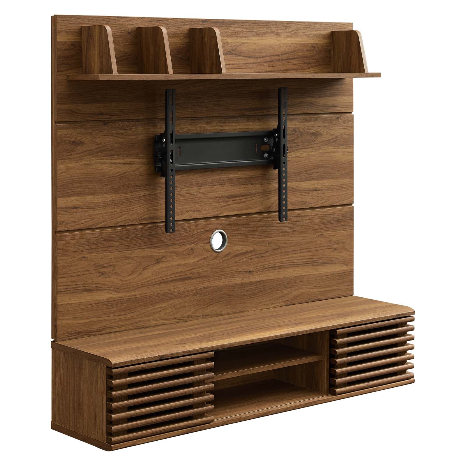 Modway Render Wall Mounted TV Stand Entertainment Center | TV Stands | Modishstore