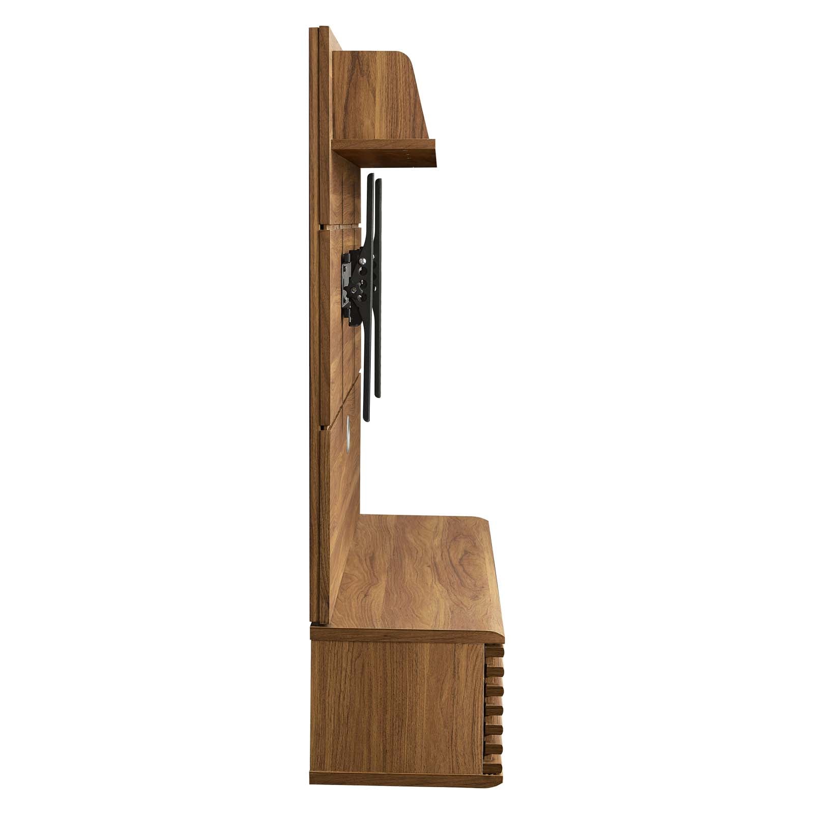Modway Render Wall Mounted TV Stand Entertainment Center | TV Stands | Modishstore-2