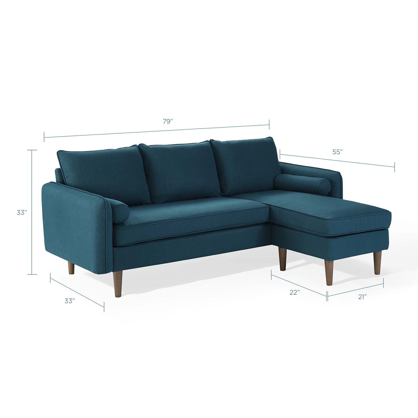 Modway Revive Upholstered Right or Left Sectional Sofa | Sofas | Modishstore-3