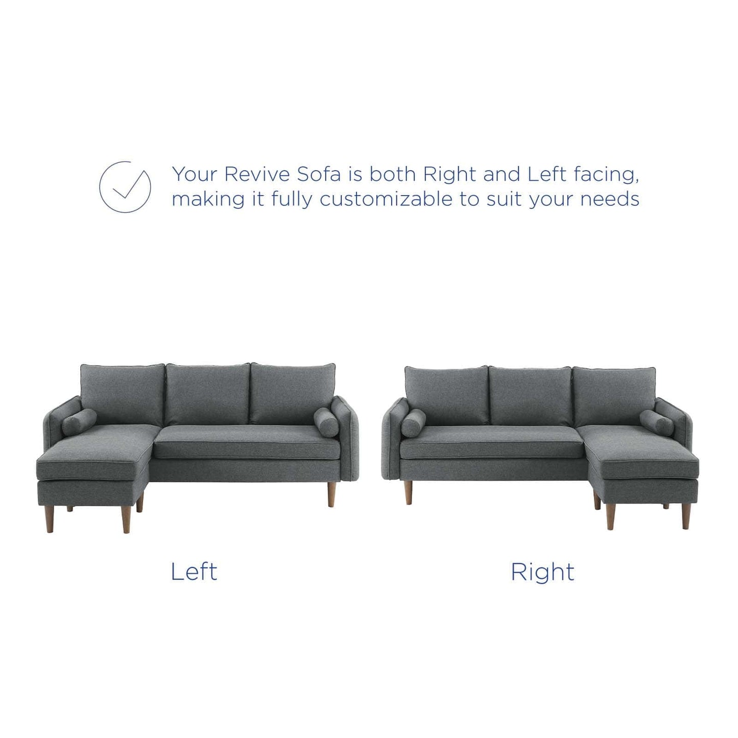 Modway Revive Upholstered Right or Left Sectional Sofa | Sofas | Modishstore-27