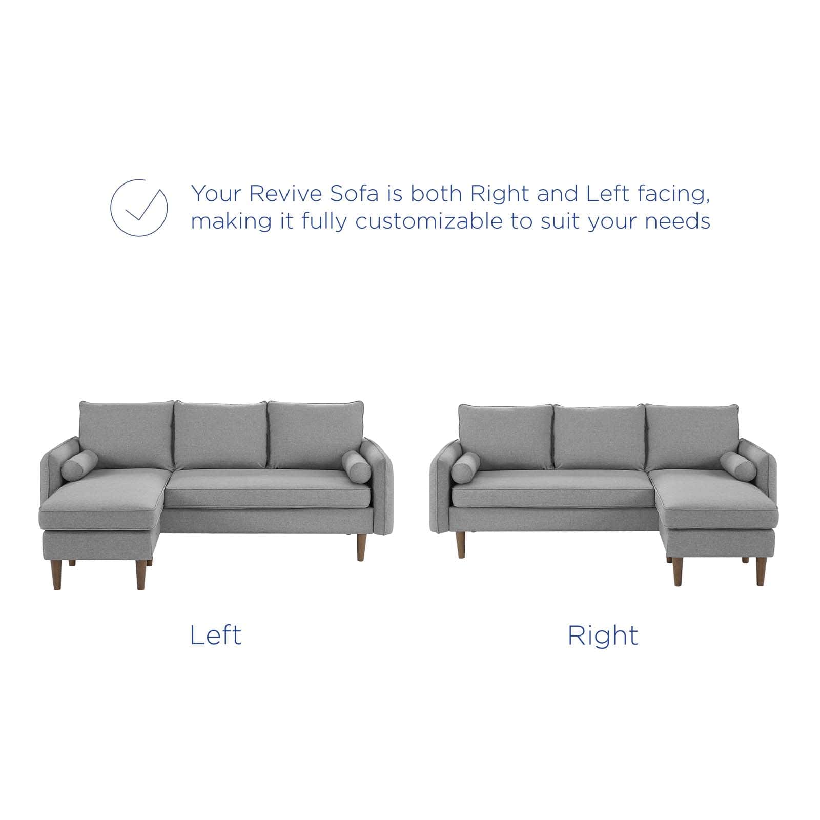 Modway Revive Upholstered Right or Left Sectional Sofa | Sofas | Modishstore-37