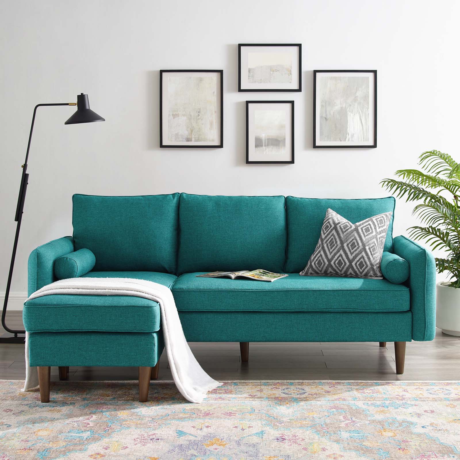 Modway Revive Upholstered Right or Left Sectional Sofa | Sofas | Modishstore