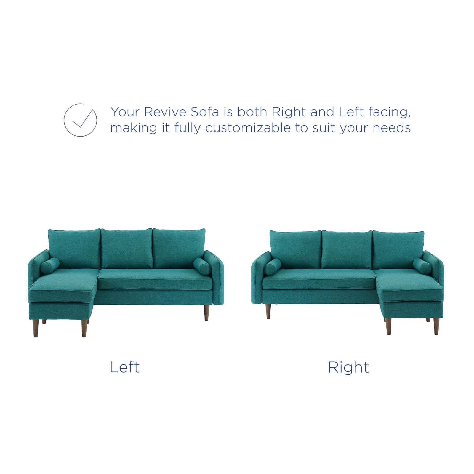 Modway Revive Upholstered Right or Left Sectional Sofa | Sofas | Modishstore-47