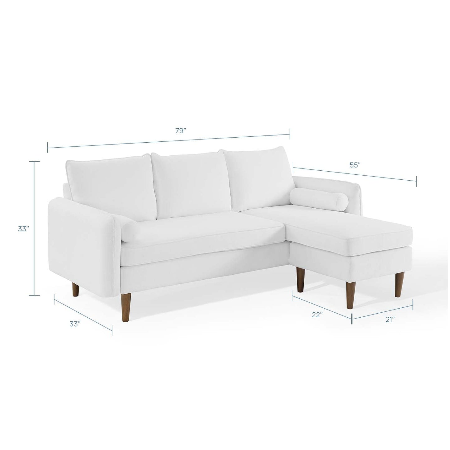 Modway Revive Upholstered Right or Left Sectional Sofa | Sofas | Modishstore-51