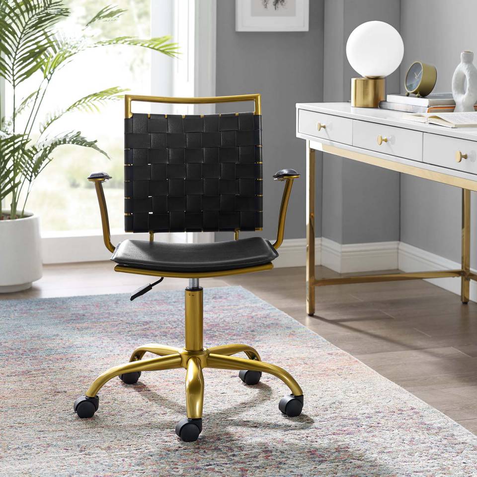 Modway Fuse Faux Leather Office Chair | Office Chairs