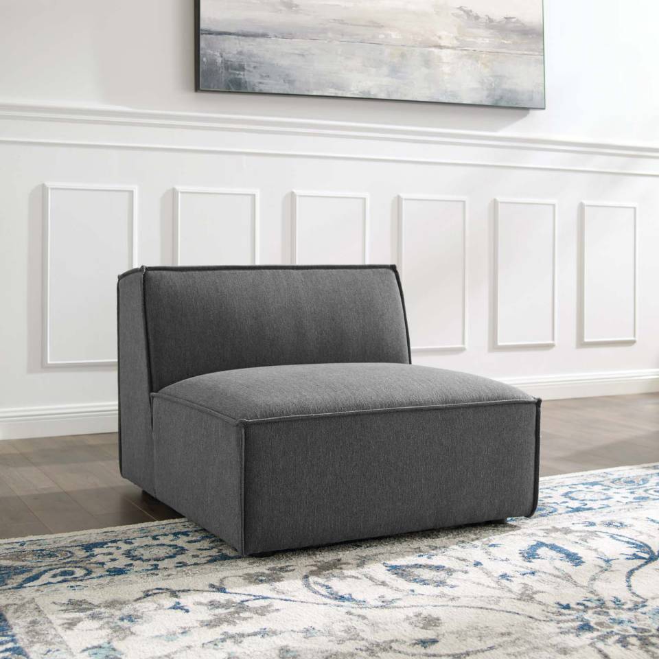 Modway Restore Sectional Sofa Armless Chair | Lounge Chairs | Modishstore