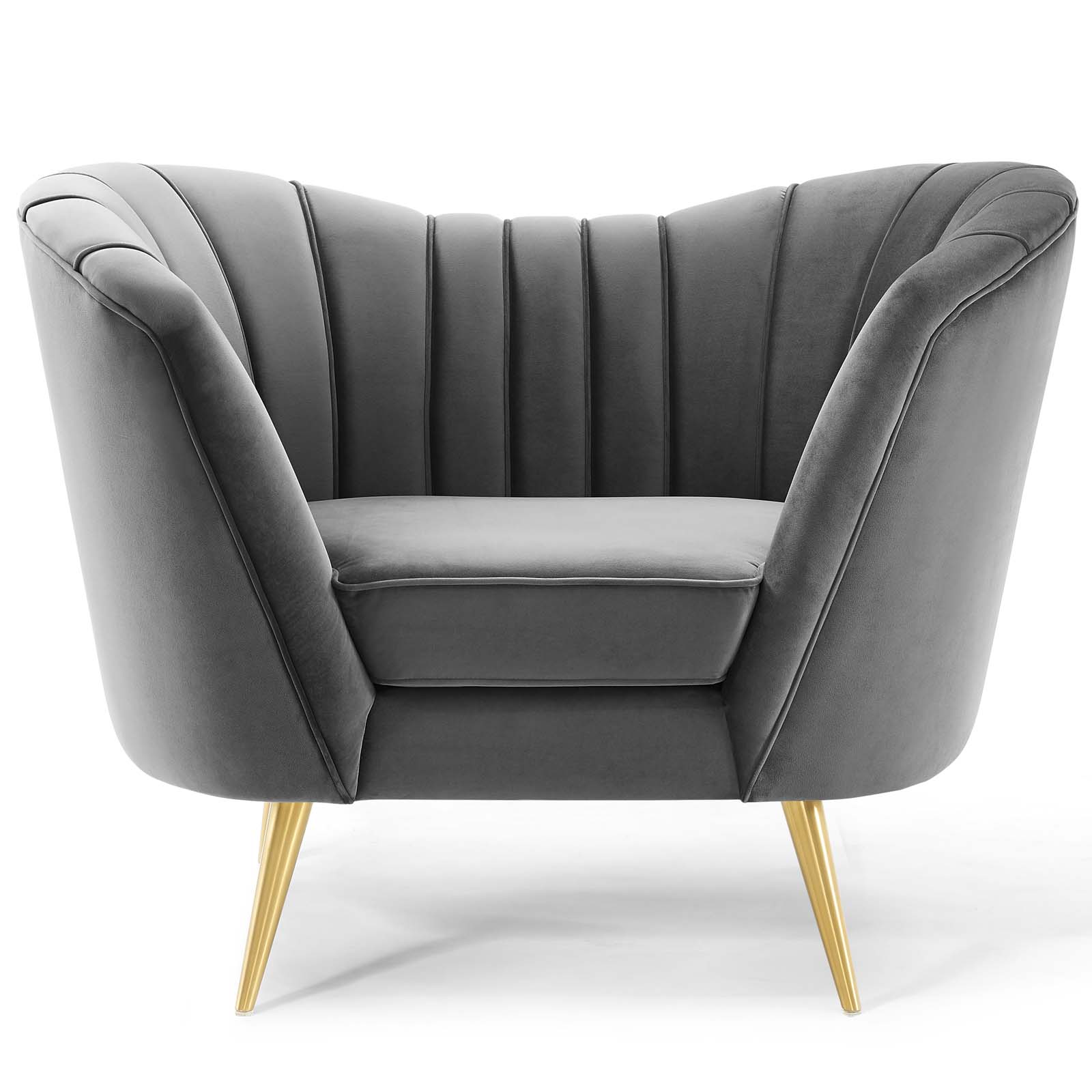 Modway Opportunity Performance Velvet Armchair | Armchairs | Modishstore-5