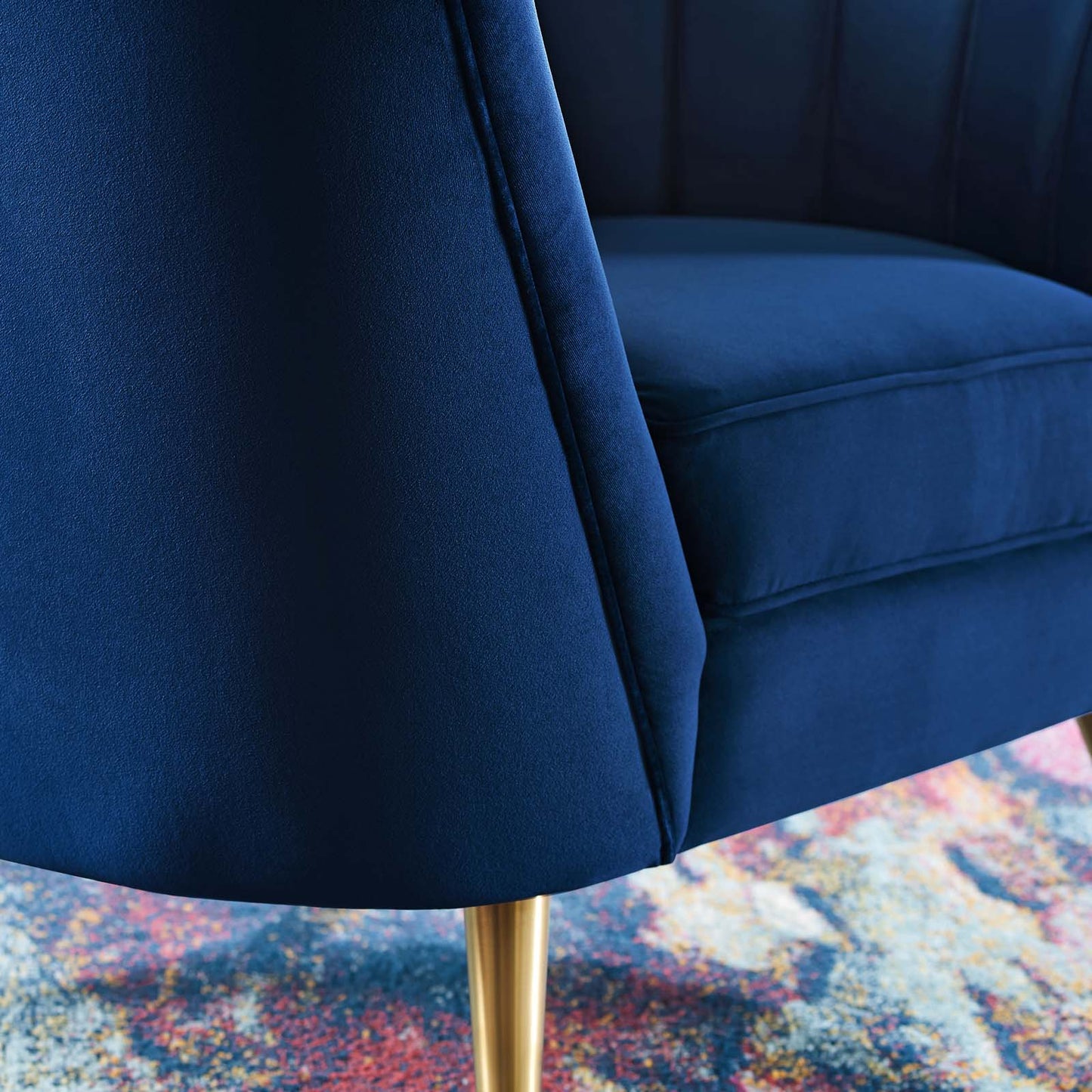 Modway Opportunity Performance Velvet Armchair | Armchairs | Modishstore-14