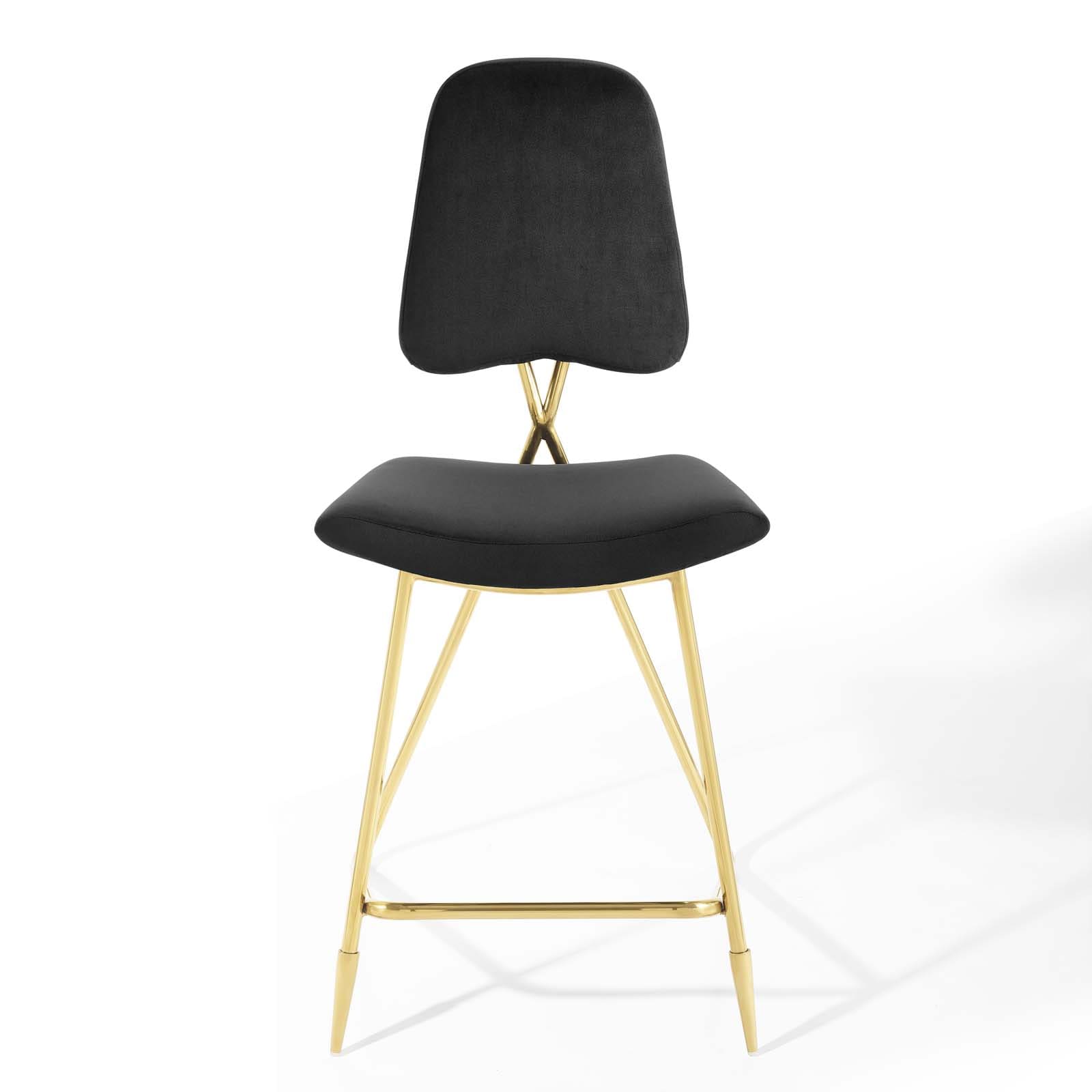 Modway Ponder Performance Velvet Counter Stool | Counter Stools | Modishstore-5