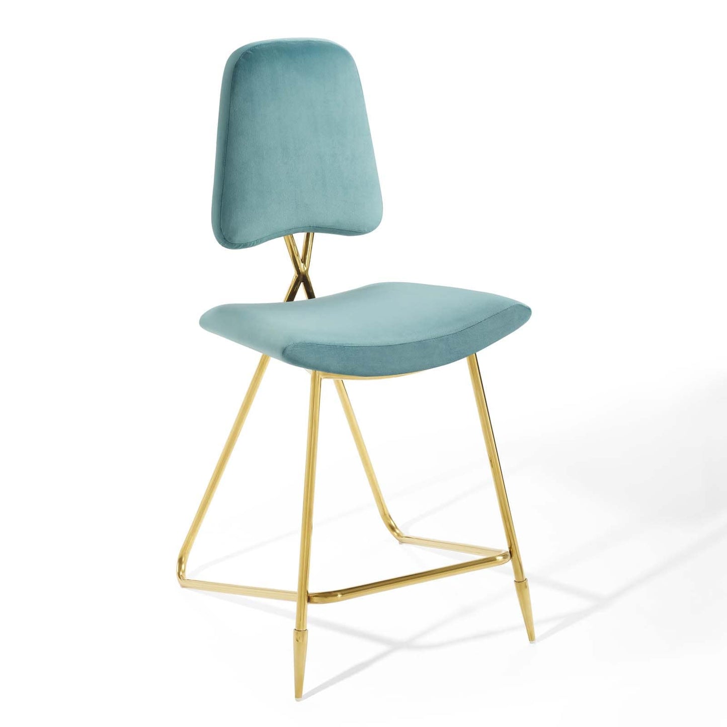 Modway Ponder Performance Velvet Counter Stool | Counter Stools | Modishstore-34