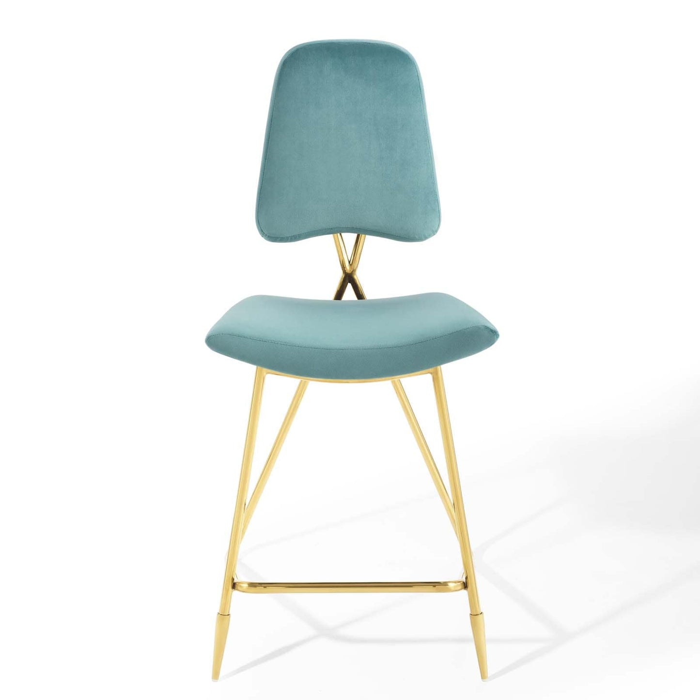 Modway Ponder Performance Velvet Counter Stool | Counter Stools | Modishstore-38