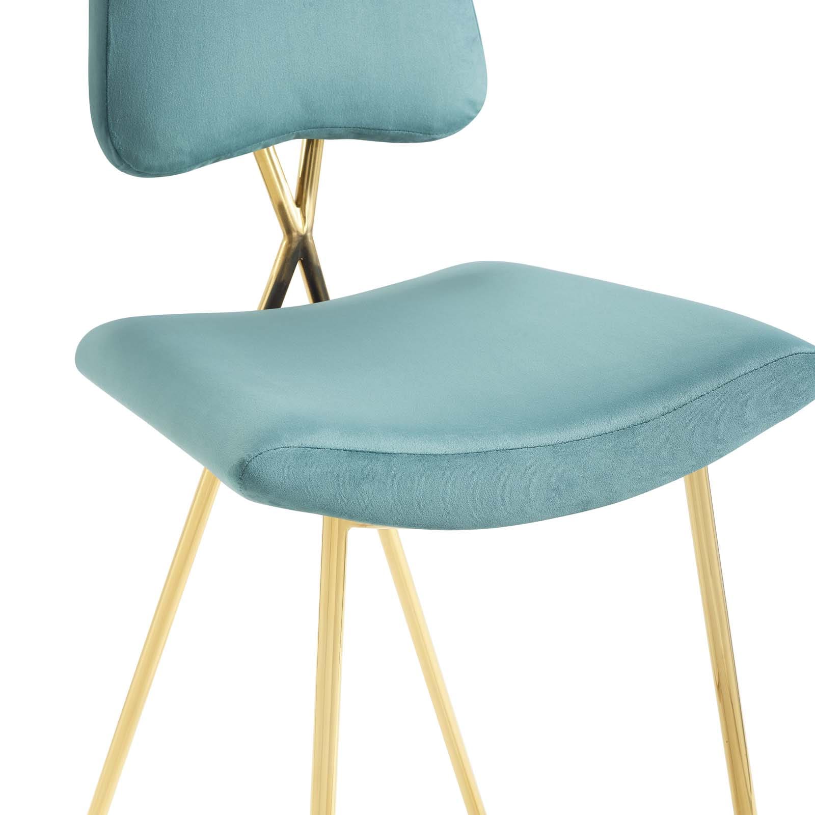 Modway Ponder Performance Velvet Counter Stool | Counter Stools | Modishstore-39
