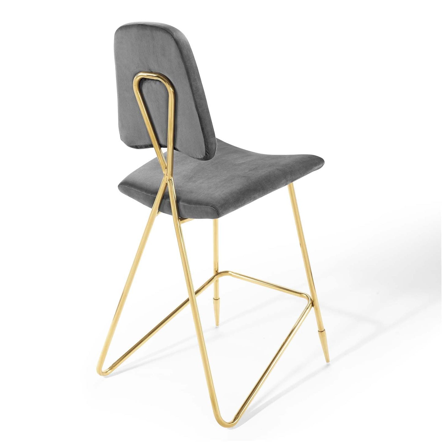 Modway Ponder Performance Velvet Bar Stool | Bar Stools | Modishstore-12