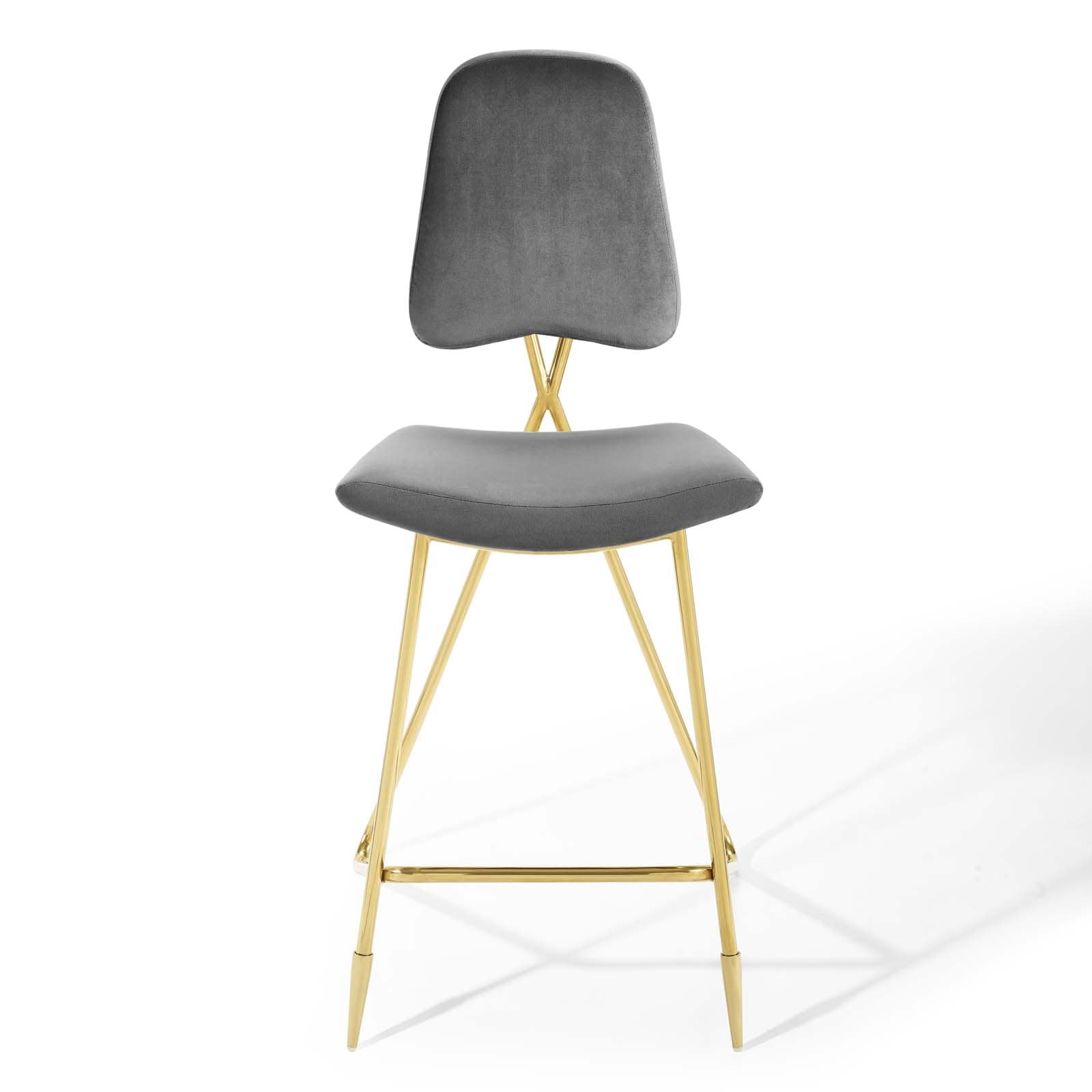 Modway Ponder Performance Velvet Bar Stool | Bar Stools | Modishstore-13