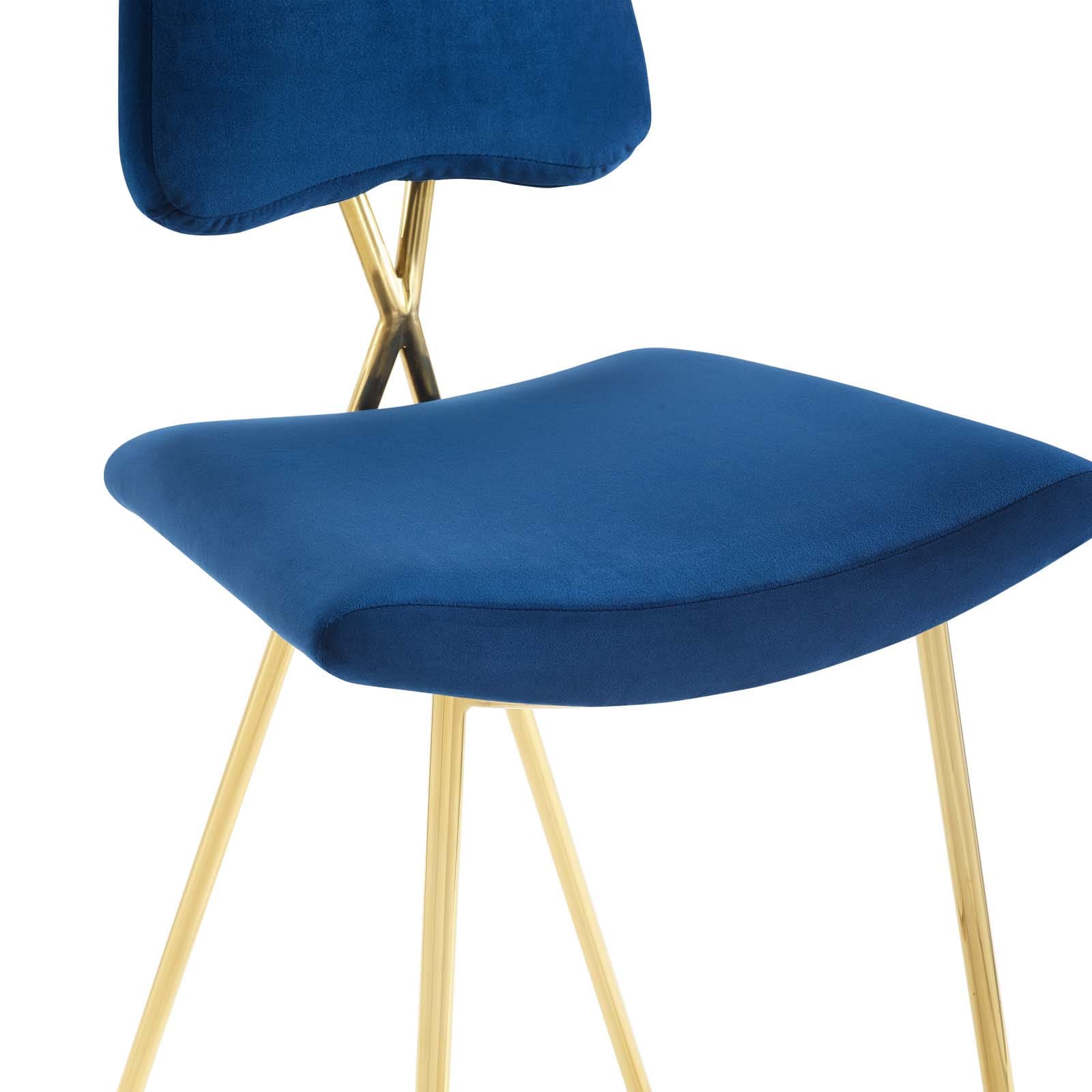 Modway Ponder Performance Velvet Bar Stool | Bar Stools | Modishstore-30