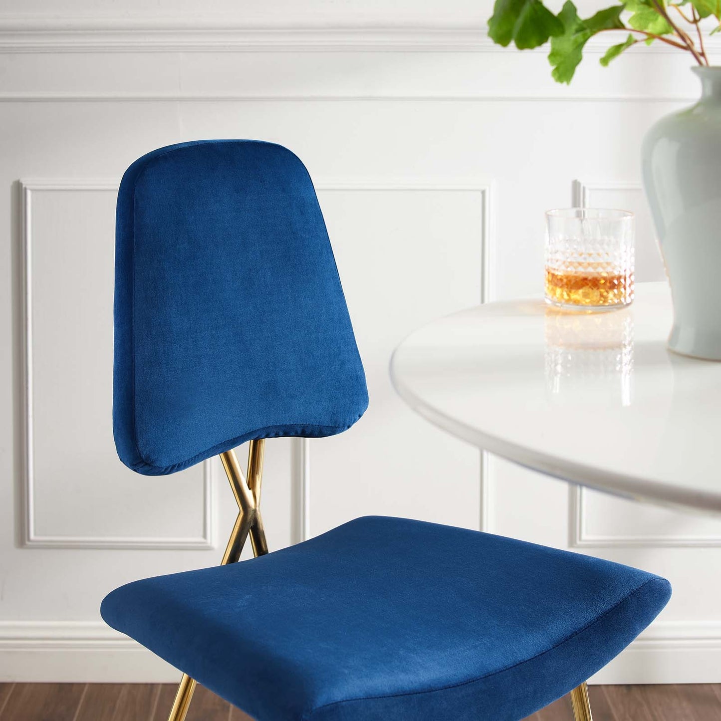 Modway Ponder Performance Velvet Bar Stool | Bar Stools | Modishstore-31