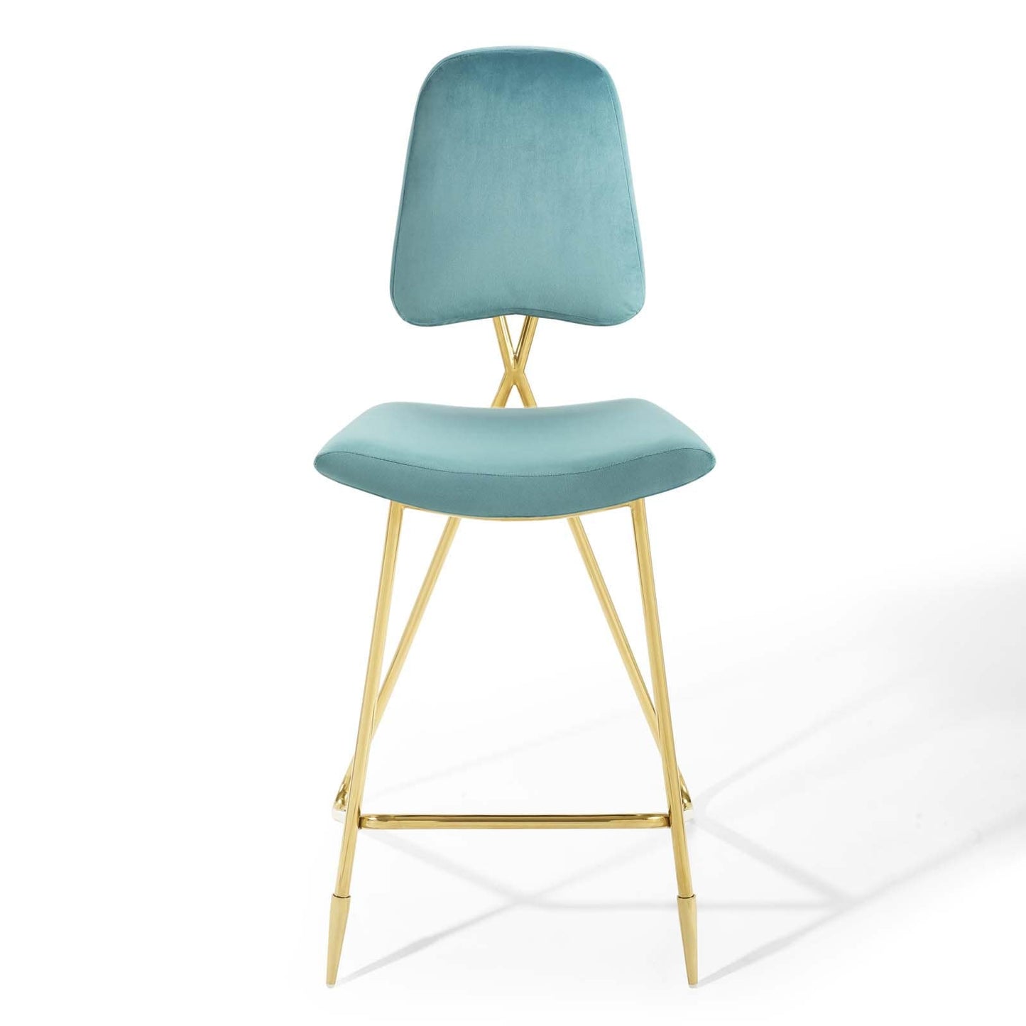 Modway Ponder Performance Velvet Bar Stool | Bar Stools | Modishstore-38