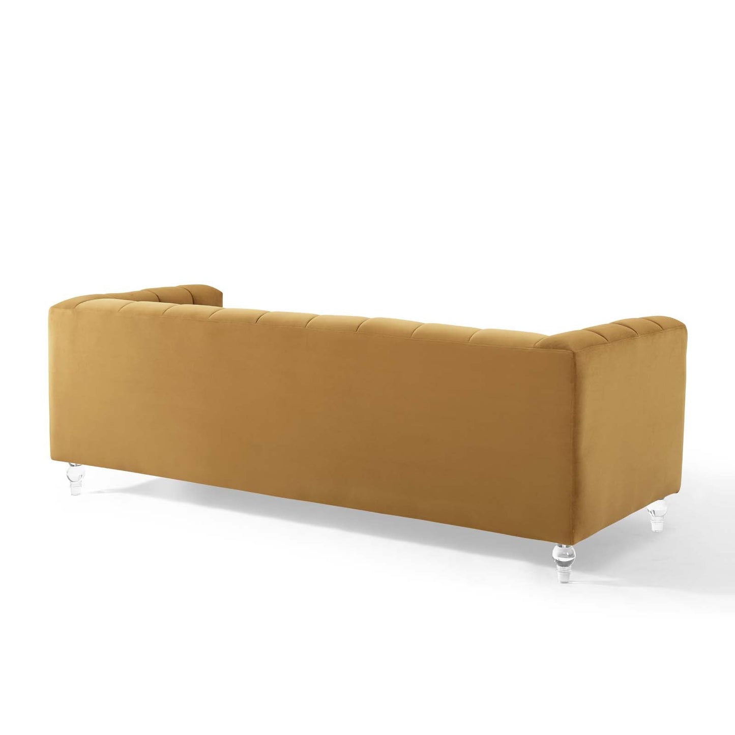 Modway Mesmer Channel Tufted Button Performance Velvet Sofa - EEI-3882