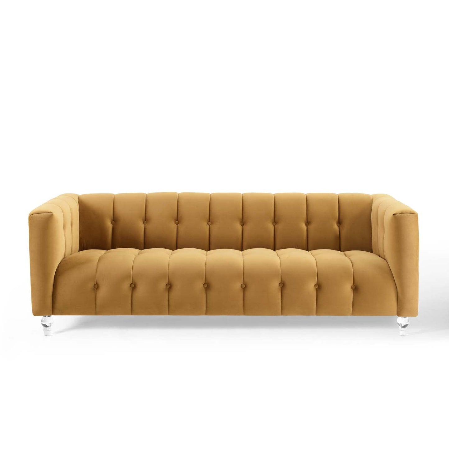 Modway Mesmer Channel Tufted Button Performance Velvet Sofa - EEI-3882