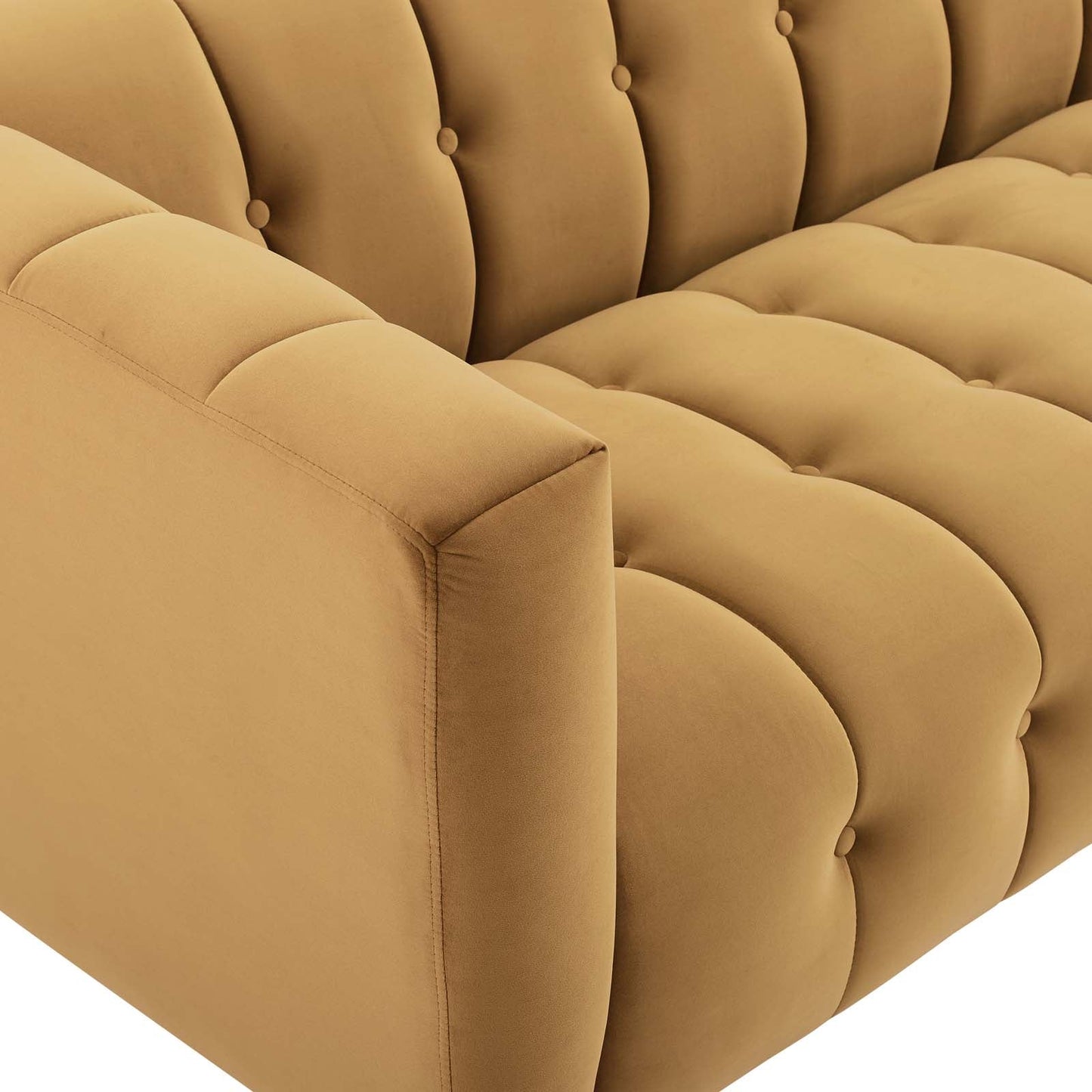 Modway Mesmer Channel Tufted Button Performance Velvet Sofa - EEI-3882