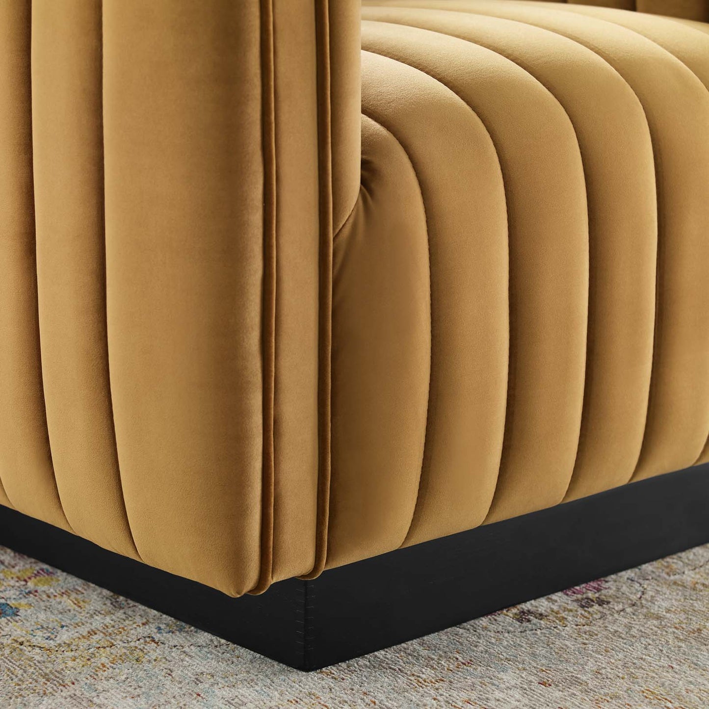Modway Conjure Channel Tufted Performance Velvet Accent Armchair - EEI-3884