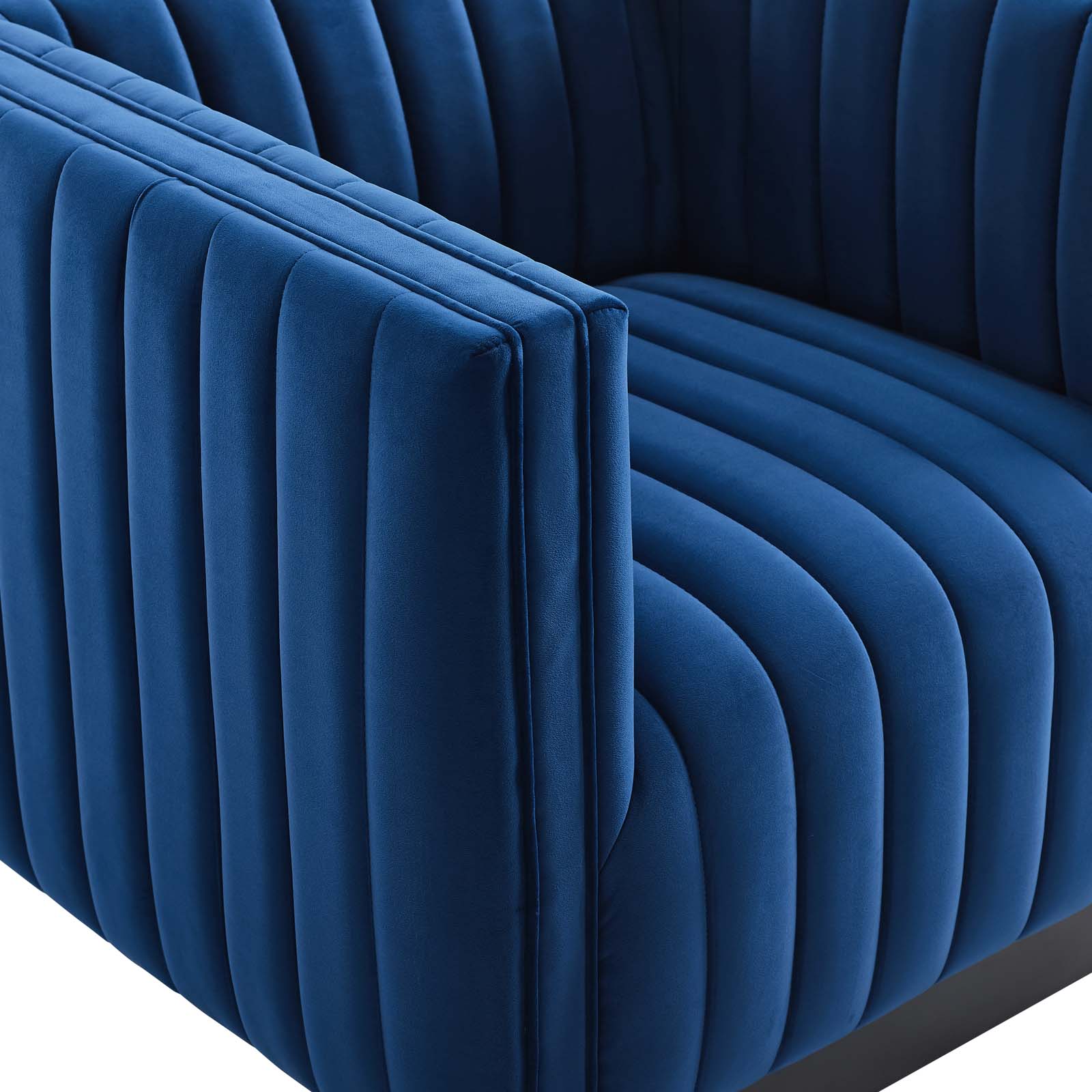 Modway Conjure Channel Tufted Performance Velvet Accent Armchair | Armchairs | 
