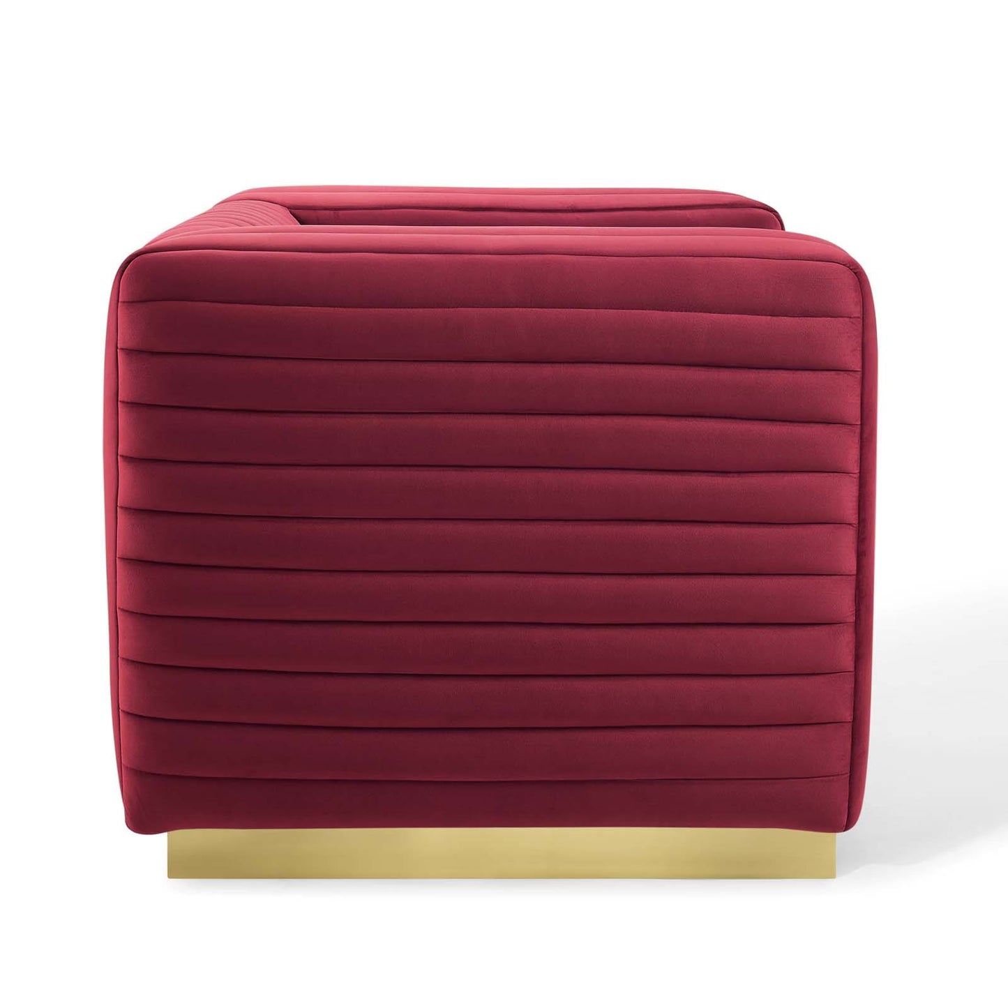 Modway Charisma Channel Tufted Performance Velvet Accent Armchair | Armchairs | 