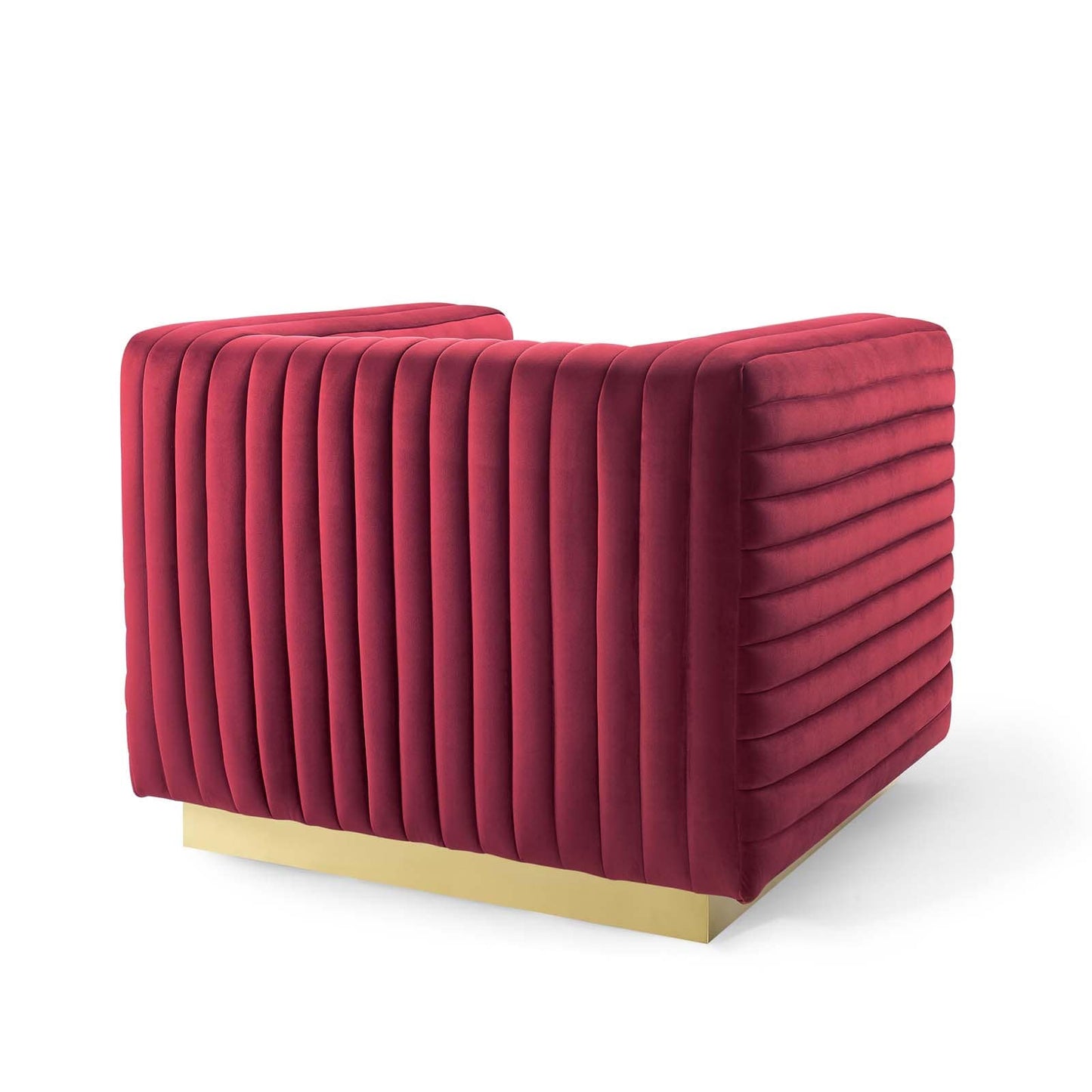 Modway Charisma Channel Tufted Performance Velvet Accent Armchair | Armchairs | 