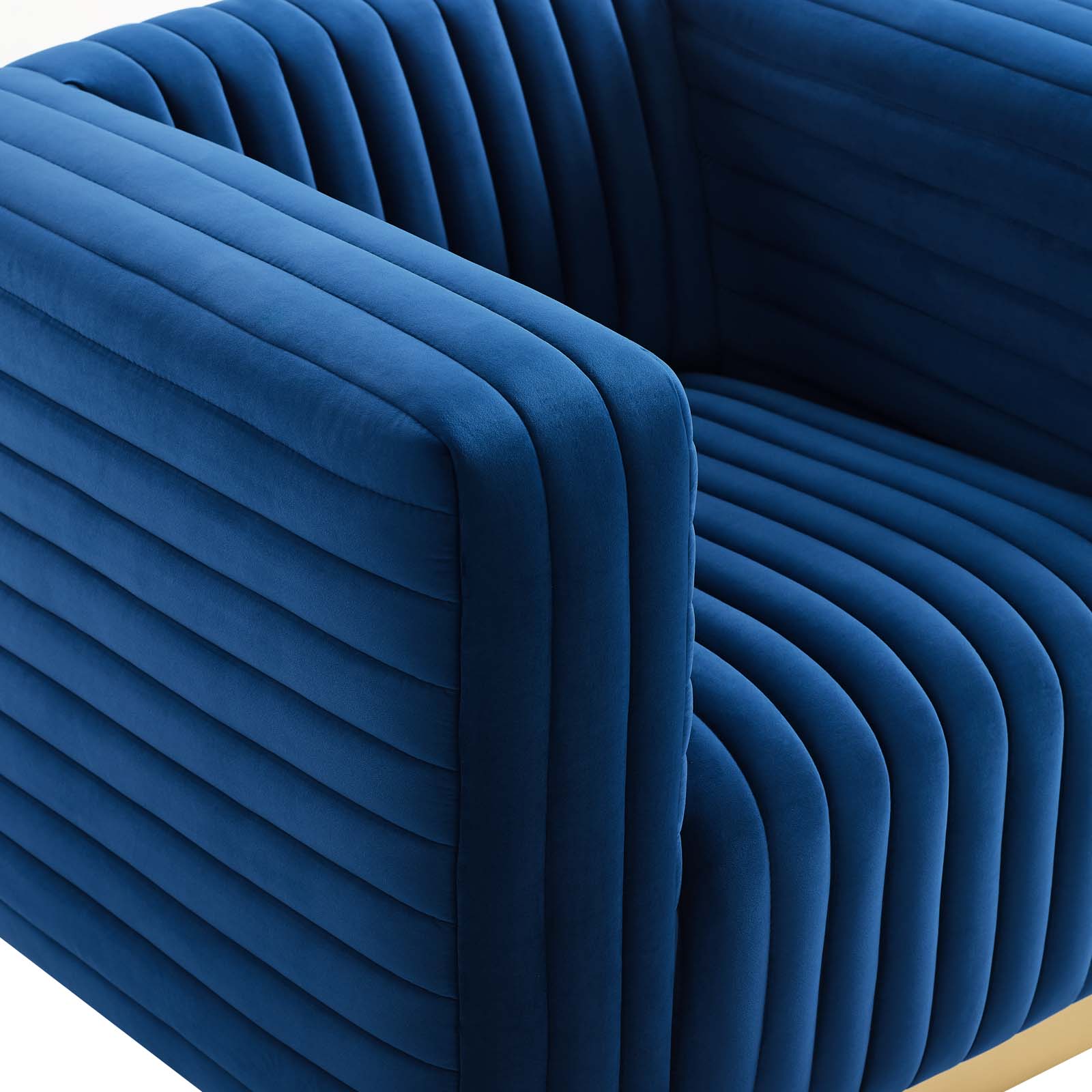 Modway Charisma Channel Tufted Performance Velvet Accent Armchair | Armchairs | 