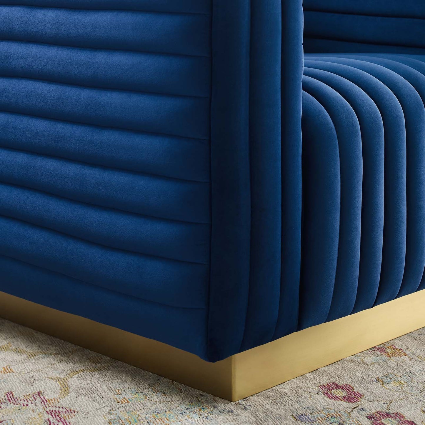 Modway Charisma Channel Tufted Performance Velvet Accent Armchair | Armchairs | 