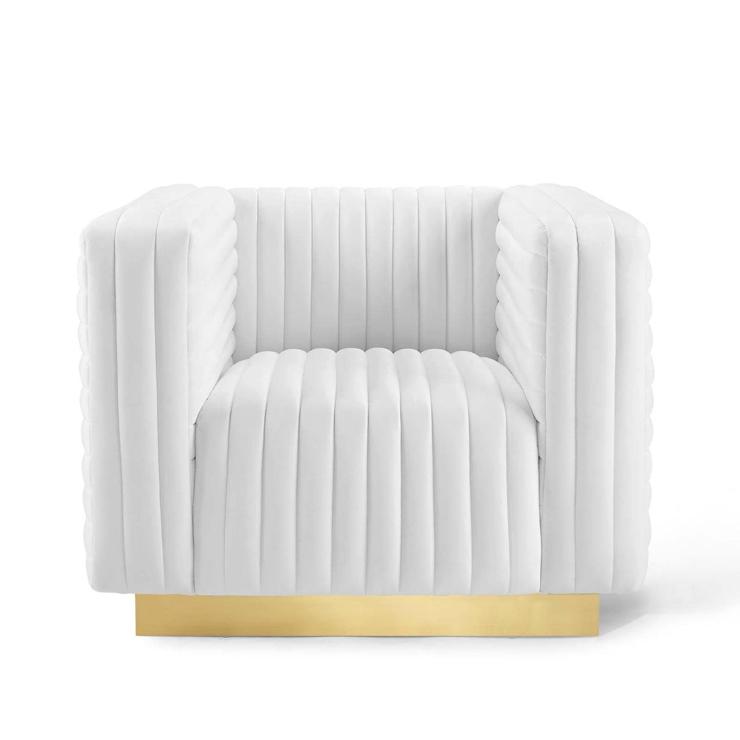 Modway Charisma Channel Tufted Performance Velvet Accent Armchair | Armchairs | 