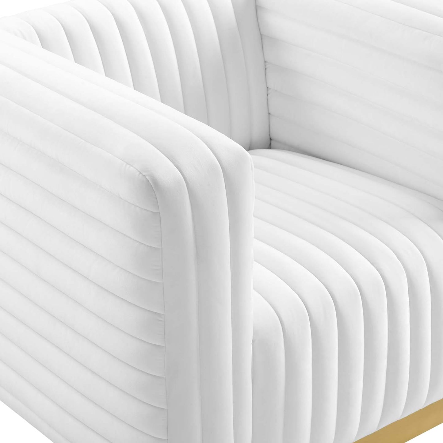 Modway Charisma Channel Tufted Performance Velvet Accent Armchair | Armchairs | 