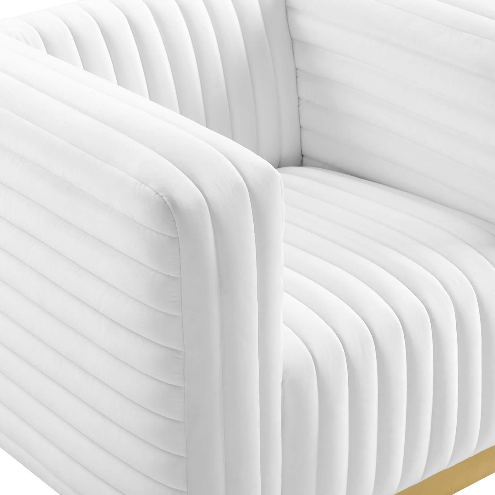 Modway Charisma Channel Tufted Performance Velvet Accent Armchair | Armchairs | 