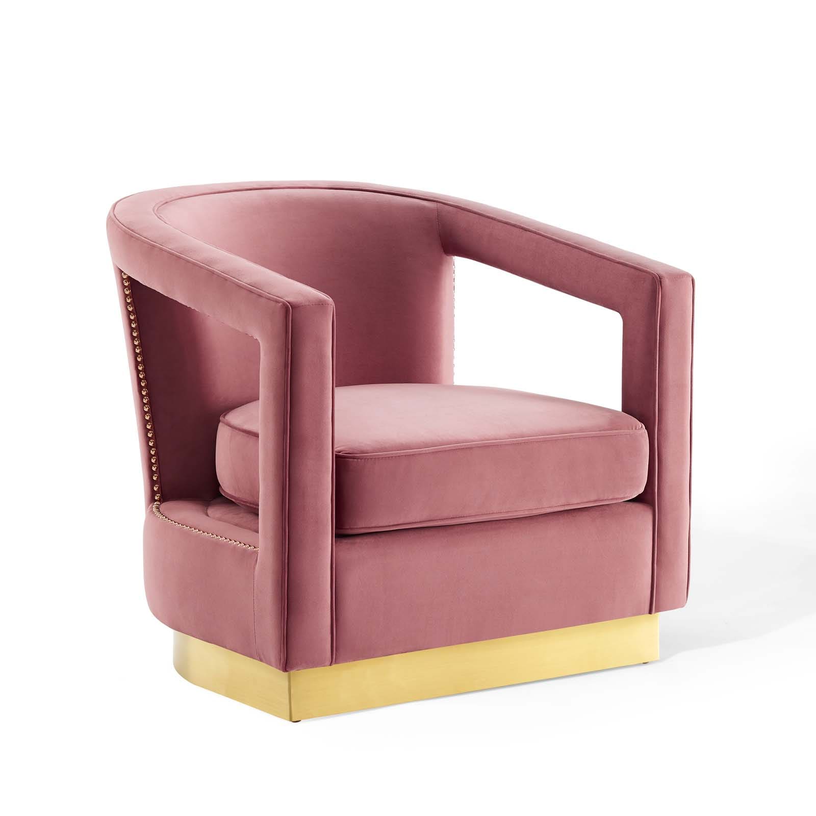 Modway Frolick Performance Velvet Armchair | Armchairs | 