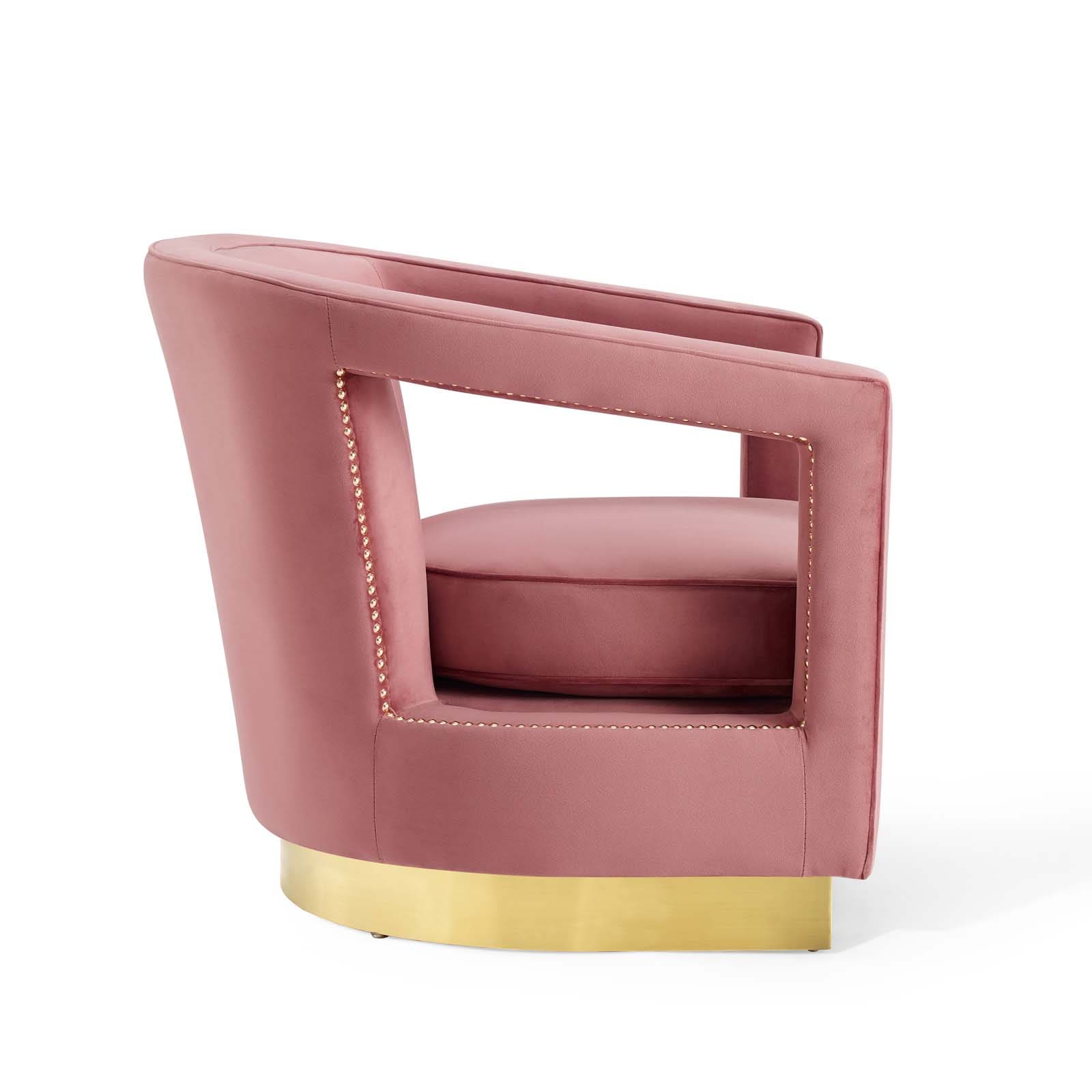 Modway Frolick Performance Velvet Armchair | Armchairs | 