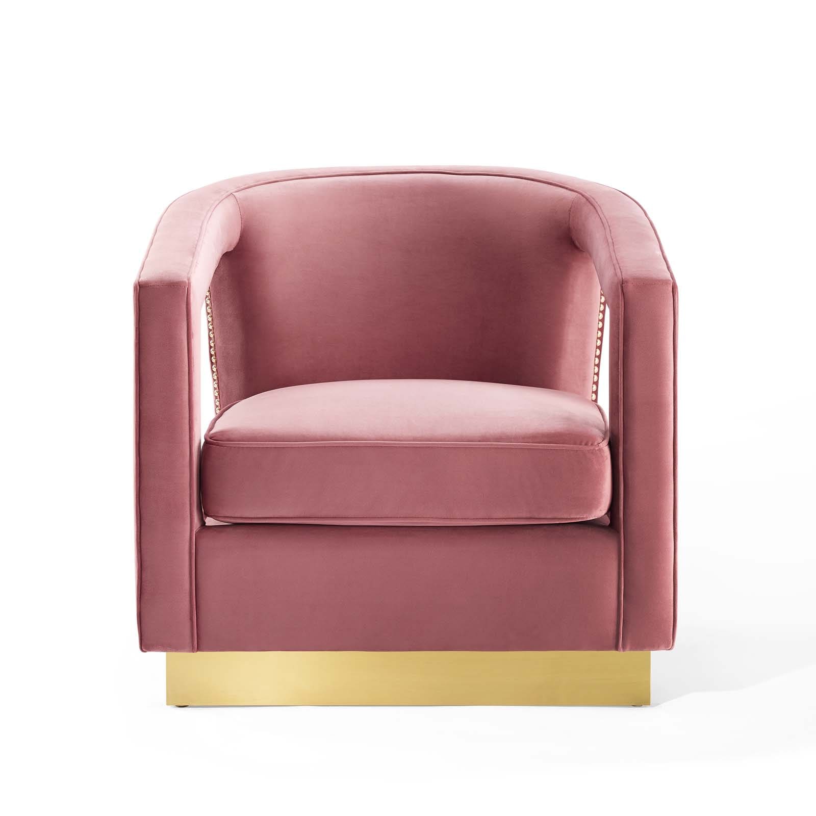 Modway Frolick Performance Velvet Armchair | Armchairs | 