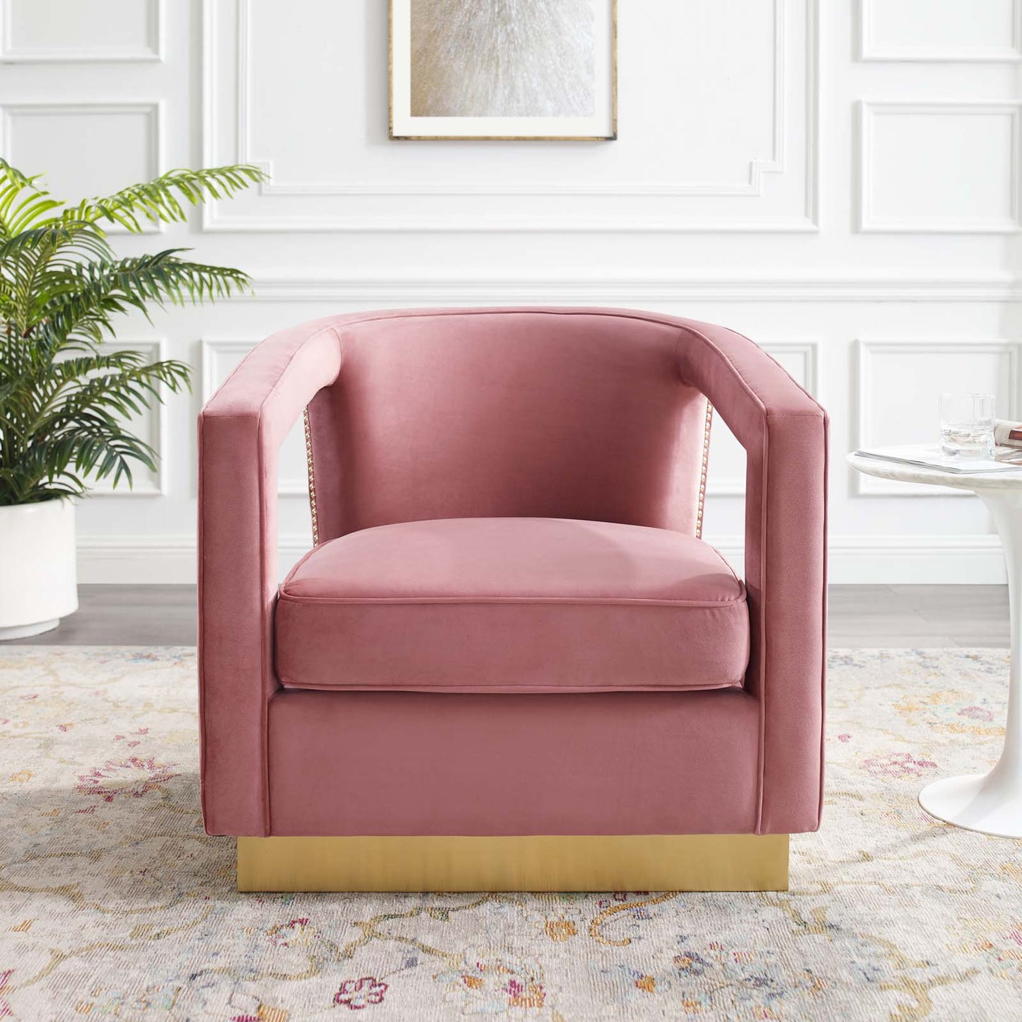 Modway Frolick Performance Velvet Armchair | Armchairs | 