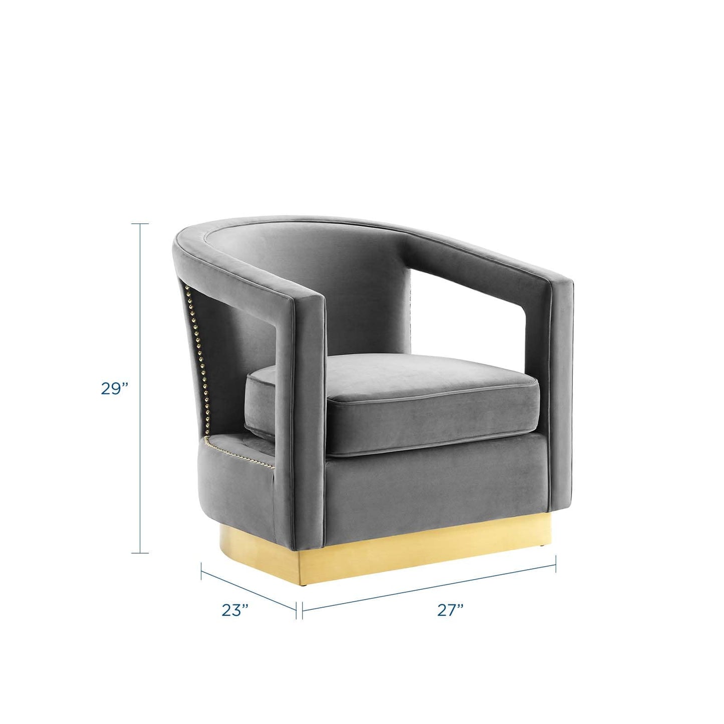Modway Frolick Performance Velvet Armchair | Armchairs | 