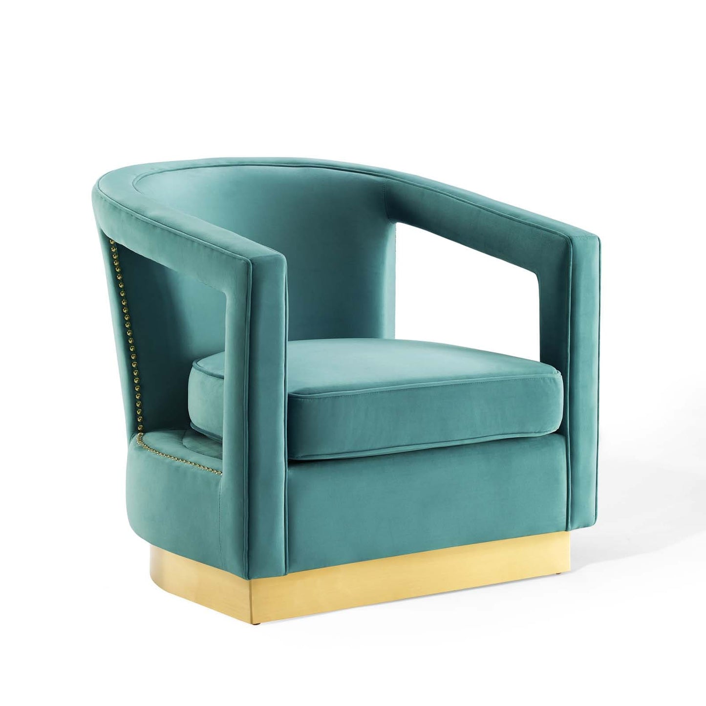Modway Frolick Performance Velvet Armchair | Armchairs | 
