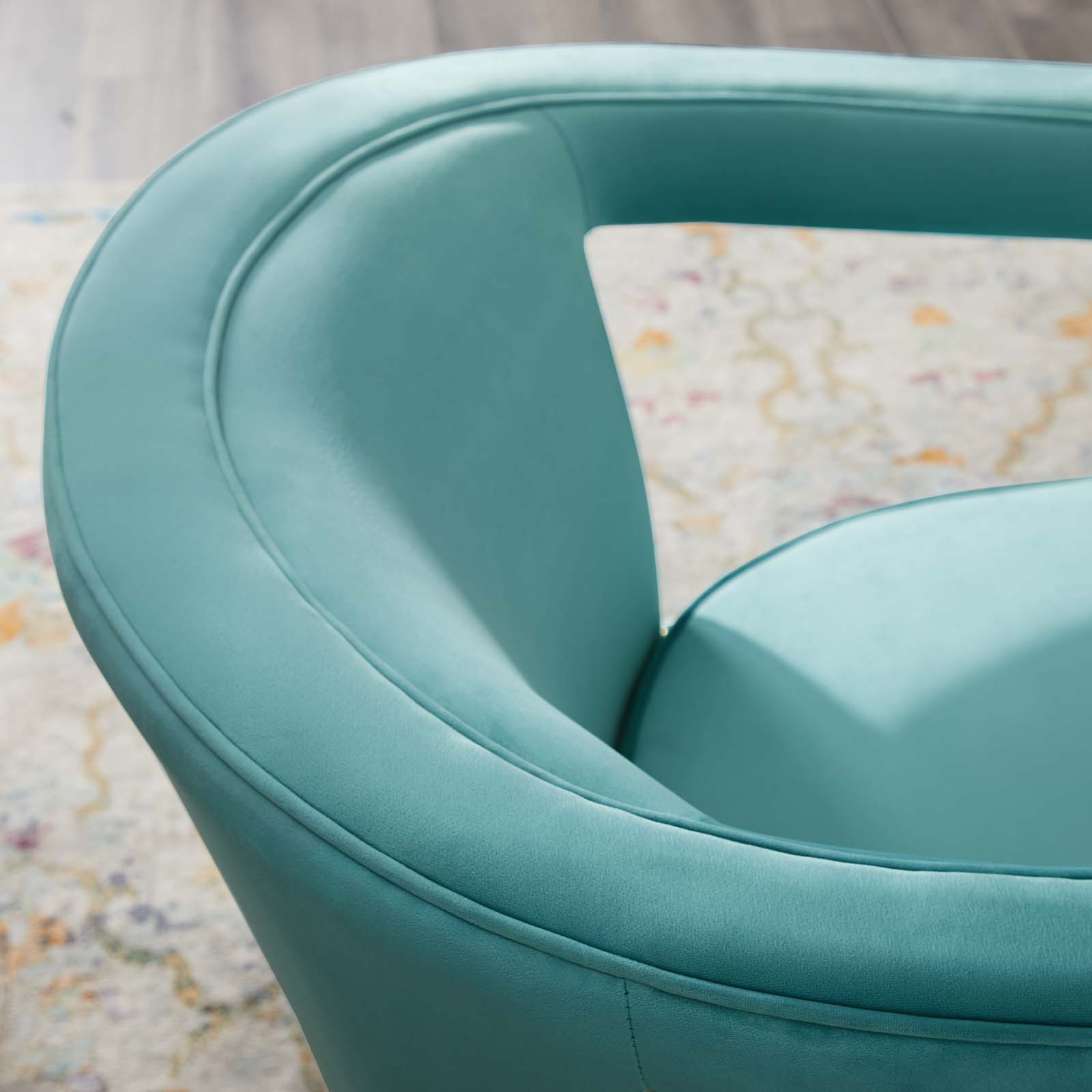 Modway Frolick Performance Velvet Armchair | Armchairs | 