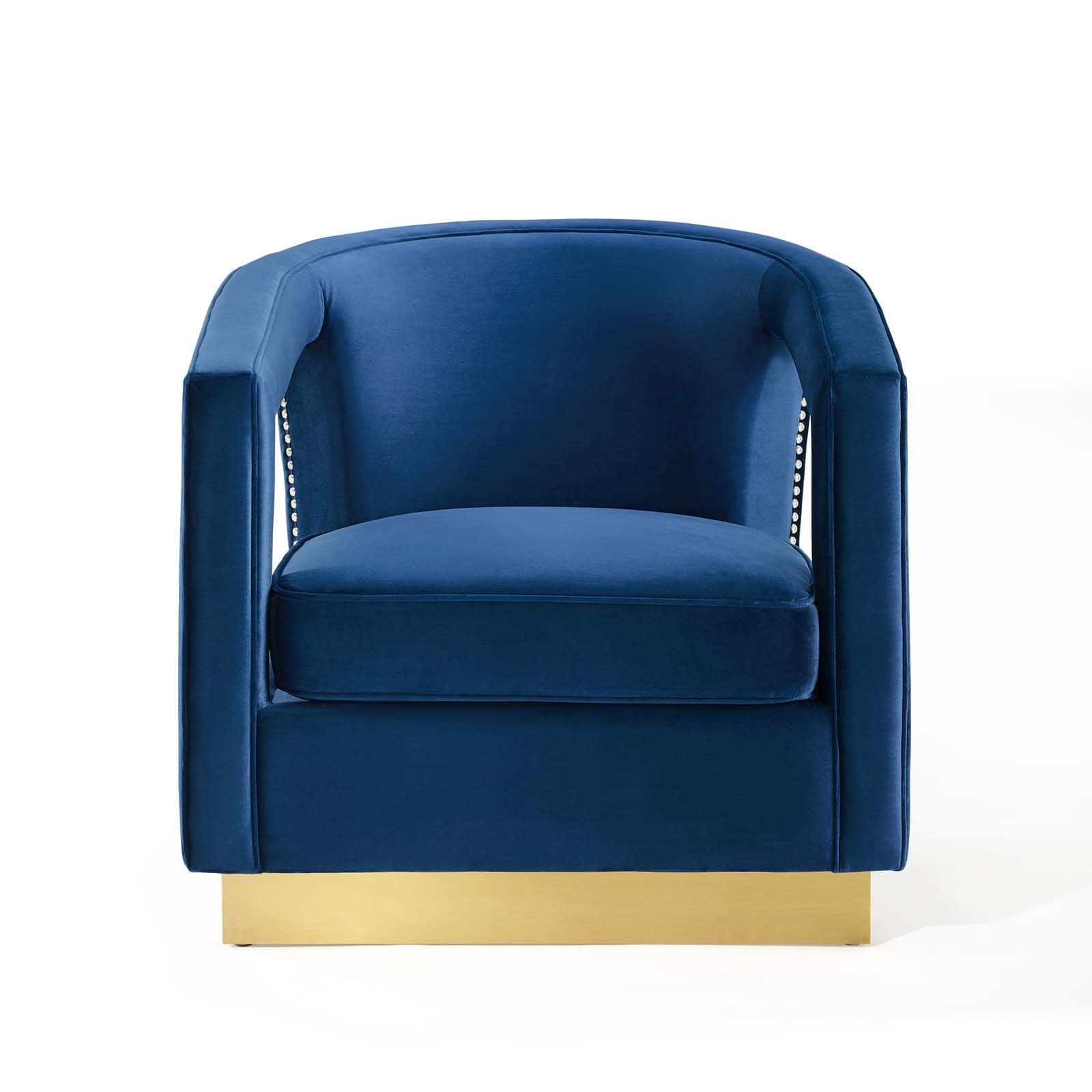 Modway Frolick Performance Velvet Armchair | Armchairs | 